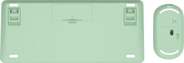 Actual product image Trust Lyra keyboard Mouse included RF wireless + Bluetooth QWERTY Italian Green (IT, Wireless)