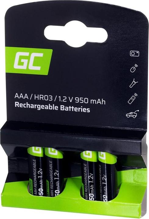 Actual product image GreenCell GR03 (4 pcs., AAA, 950 mAh)