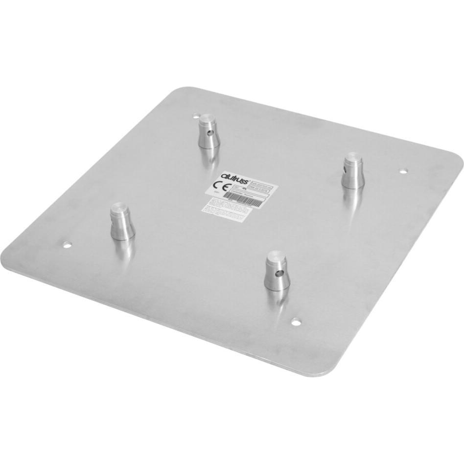 Alutruss Piastra terminale QUADLOCK M-10 50cm x 50cm, Montaggio illuminotecnica