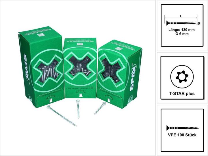 Produktbild Spax Justierschrauben (100 Schrauben pro Stück)