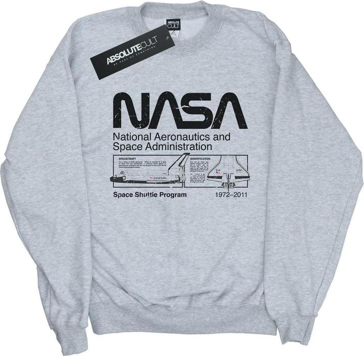Immagine prodotto Nasa Classic Space Shuttle Felpa Ragazze (152, 158)