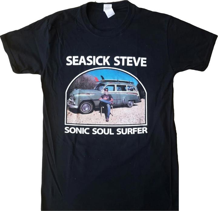 Immagine prodotto Universal Textiles Maglietta unisex adulto Sonic Soul Surfer con stampa sul retro (M)