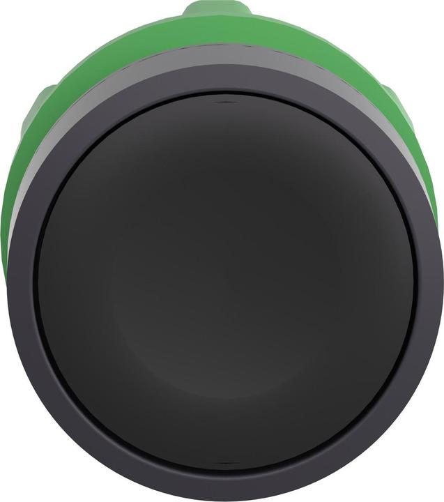 Immagine prodotto Schneider Electric Drucktaster, Frontelement, Harmony XB5, Kunststoff, 22mm, schwarz, unbeschriftet, tastend, Sammelver