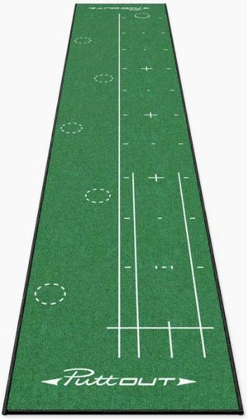 Actual product image Putt Out Large Pro Putting Mat 367x67cm