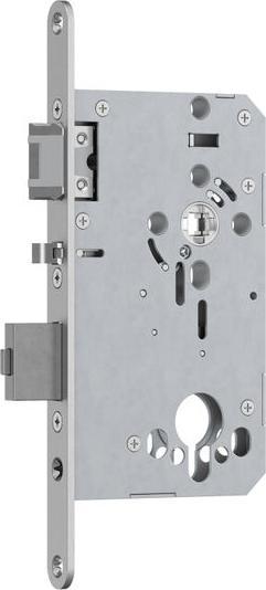 Actual product image Glutz Panic mortise lock 12412 SV PB 2-leaf