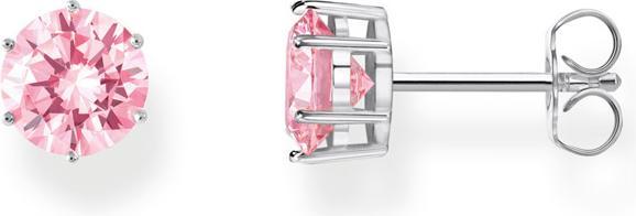 Immagine prodotto Thomas Sabo Orecchini a perno con pietra grande di colore rosa (Argento 925)