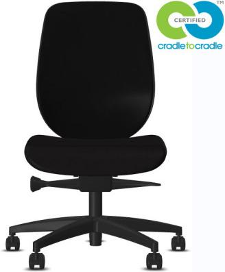 Giroflex 353 - Fauteuil pivotant avec certificat "Cradle to Cradle (39 - 51 cm)