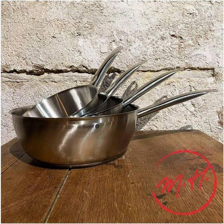 Actual product image de Buyer Sauté pan (24 cm, Stainless steel)