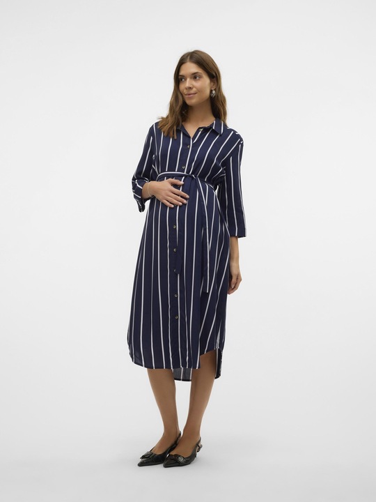 Produktbild Mamalicious MLSILVIE Umstandskleid Hemdblusenkleid (M)