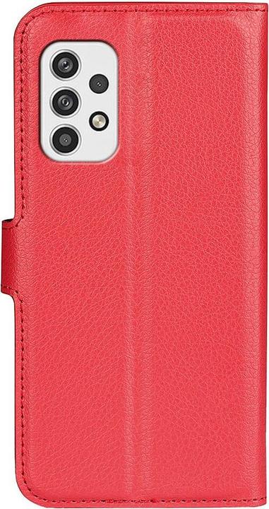 Actual product image Cover-Discount Galaxy A23 - Leather Case Cover red (Samsung Galaxy A23)