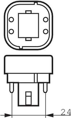 Produktbild Philips Professional CorePro (G24q-3, 9 W, 950 lm, 1 x, A)