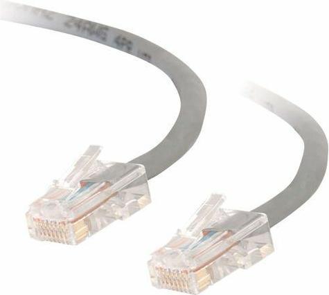 Produktbild C2G Kabel / 1 m Assem Xover Grey CAT5E PVC U (UTP, CAT5e, 1 m)