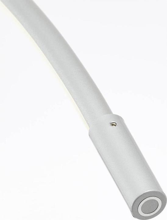 Produktbild Brilliant LED Stehlampe Bow LED Bogenlampe, 170 cm, 1300 lm, 3000-6500 K, dimmbar, CCT, aluminium (1300 lm)