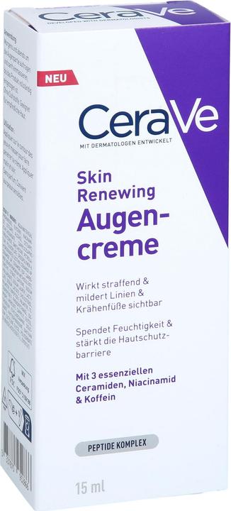 Actual product image CeraVe Skin Renewing (Eye Care Cream, 14 ml, Day + Night)