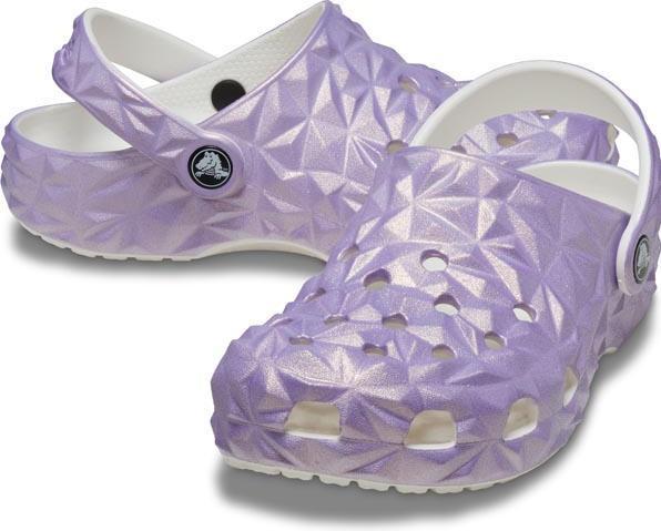 Actual product image Crocs K's Classic IridescentGeo Clog (31)