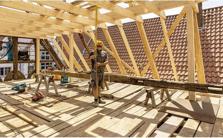 Produktbild Stabila Taschenbandmass BM 300, 10 m, metrische 1000er-Skala (10 m)