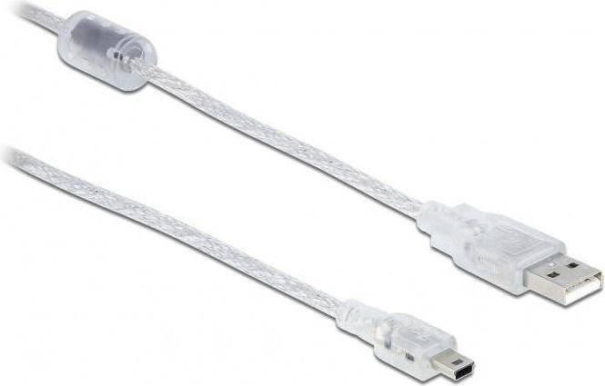 Actual product image Delock USB2.0 cable A-MiniB: 0.5m (0.50 m, USB 2.0)