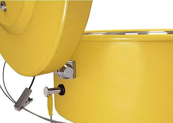 Actual product image Denios Small parts cleaner, steel, coated, capacity 4 l. (26.40 cm, 14.60 cm)