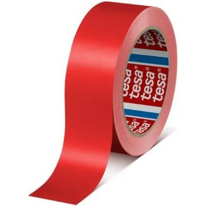 Thumbnail - tesa, Klebeband, Verpackungsklebeband 60404, 19 mm x 66 m, rot (19 mm)