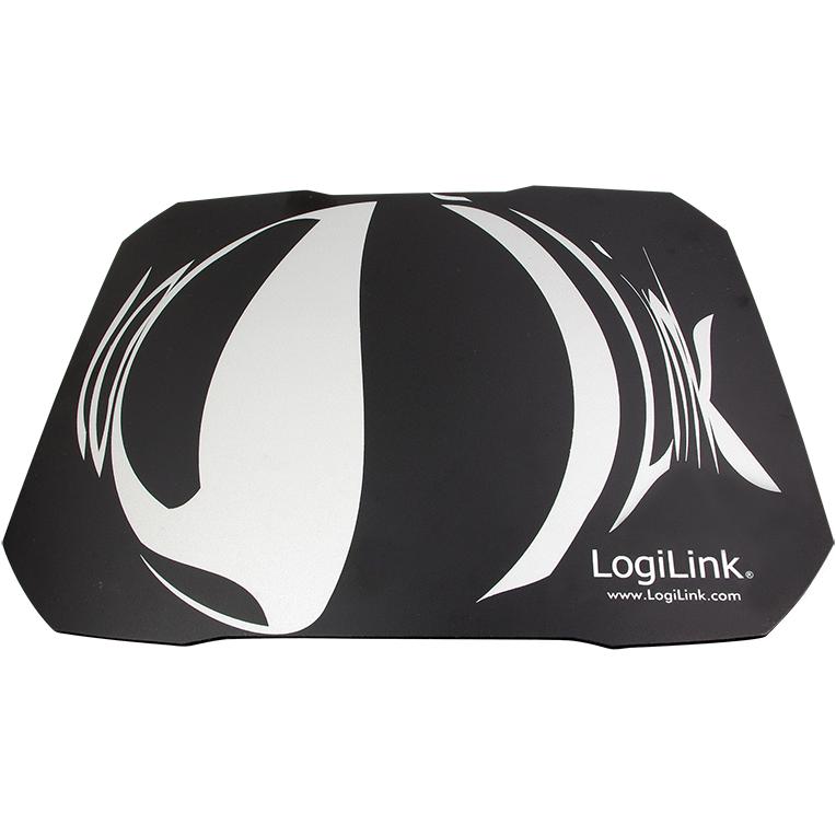 LogiLink Q1 Mate (M), Tappetino mouse, Nero