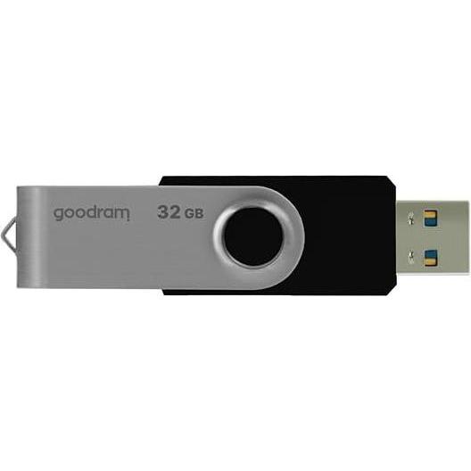 Goodram UTS3 (32 GB, USB-A, USB 3.0), USB Stick, Schwarz