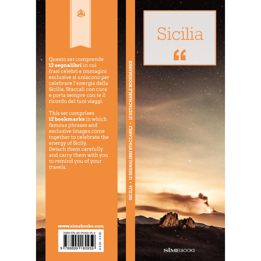Sime Books, Schreibtisch Accessoire, Magris:Lesezeichen-Set Sicilia - Sizili