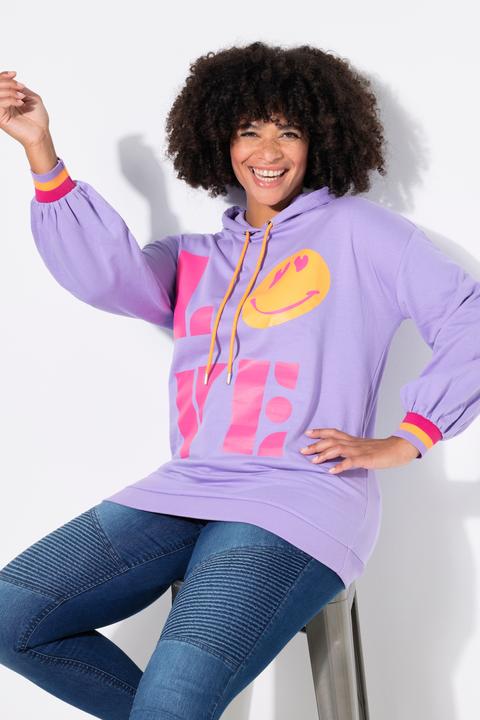 Produktbild Angel of Style Hoodie, LOVE SMILEY Motiv, Kapuzensweater (42)