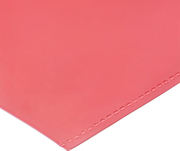 Actual product image Elba Premium document holder, DIN A4, PVC, crystal clear, red, 25-piece document-proof, transparent (A4, 1x)