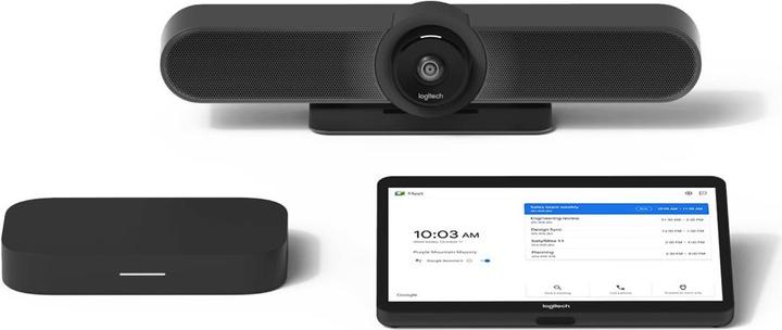 Produktbild Logitech Small Room+TAP+MeetUp+Google Meet Compute