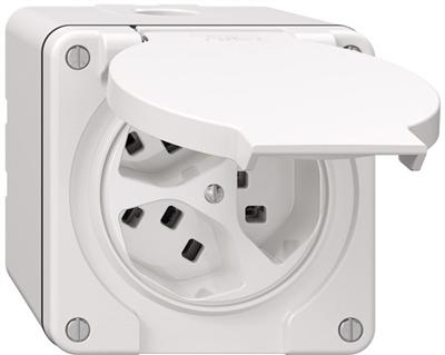 Image du produit Feller EDIZIOdue Prise 3xT23 humide, NAP