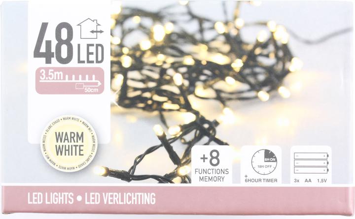 Productafbeelding FT Lichtketting 48 LED, warm wit (4.10 m)