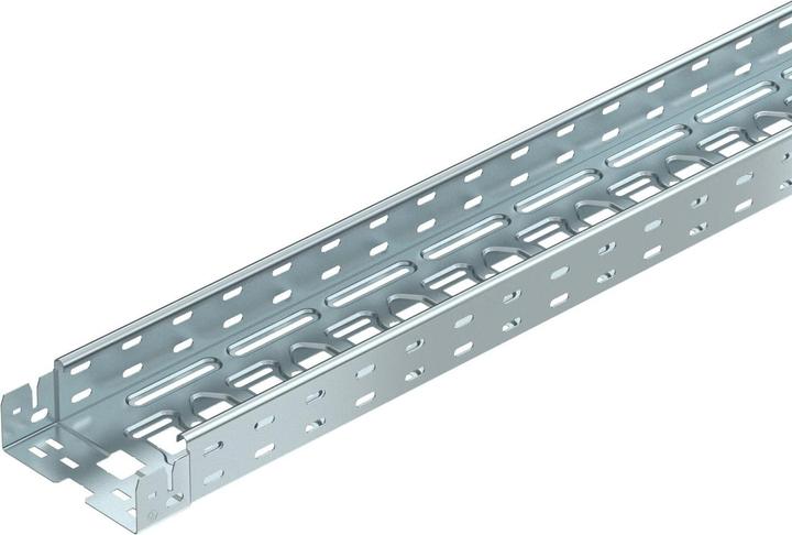 Actual product image OBO Bettermann OBO MKSM 615 FS cable tray MKSM perforated, with quick connection 60x150x3050 (300 cm)