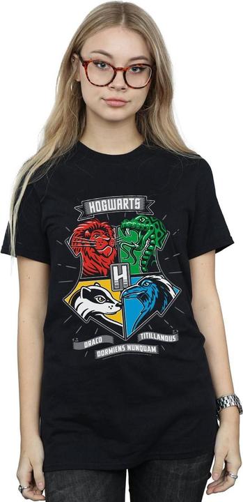 Image du produit - T-shirt HOGWARTS TOON CREST - Femme (L)