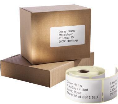 Actual product image Avery Roll labels