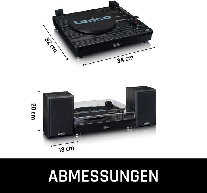 Productafbeelding Lenco LS-101BK (Handmatig)