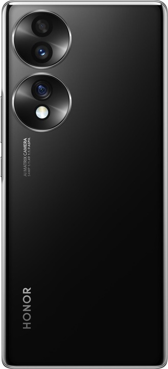 Actual product image Honor 70 (128 GB, Midnight Black, 6.67", Dual SIM, 54 Mpx, 5G)