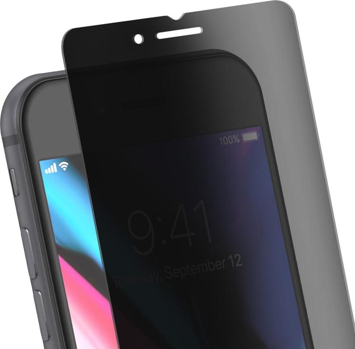 Produktbild Eiger Mountain Glass Black (1 Stück, Apple iPhone SE (2nd Gen), Apple iPhone 8, Apple iPhone 7, Apple iPhone 6s, Apple iPhone 6, Apple iPhone SE (3rd Gen))