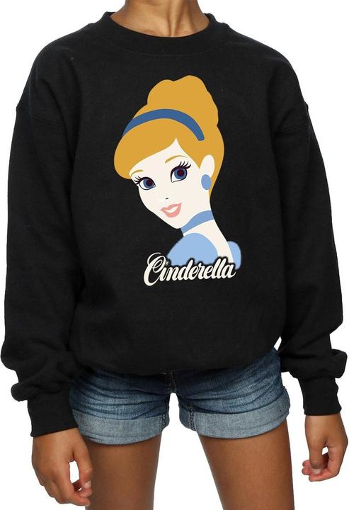 Produktbild Disney Princess Cinderella Silhouette Sweatshirt Mädchen (128)
