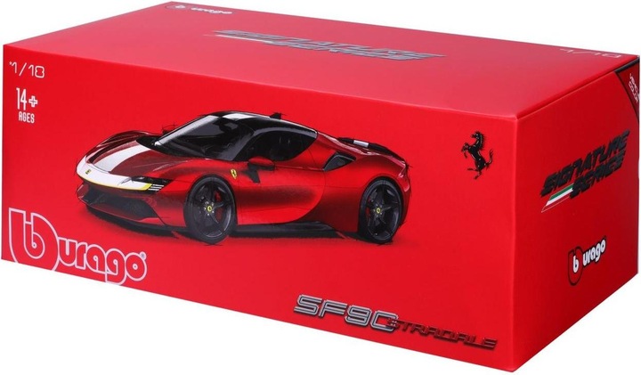Immagine prodotto Bburago Ferrari Signature SF90 Stradale Fiorano 1/18 rosso