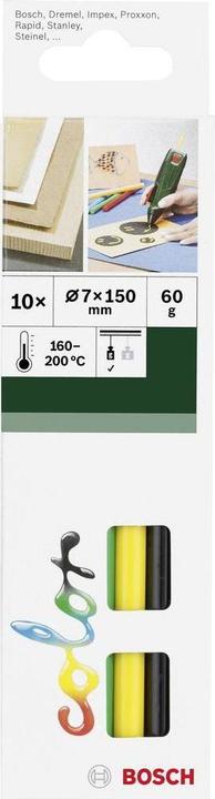 Bosch Zubehör Hot melt adhesive coloured