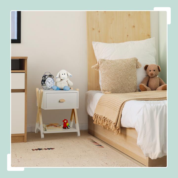 Image du produit Relaxdays Kinder-Nachttisch (34 x 32 x 42 cm)