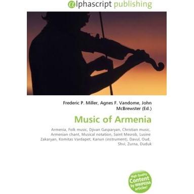 Thumbnail - Music of Armenia, Fachbücher von Agnes F. Vandome, Frederic P. Miller, John McBrewster