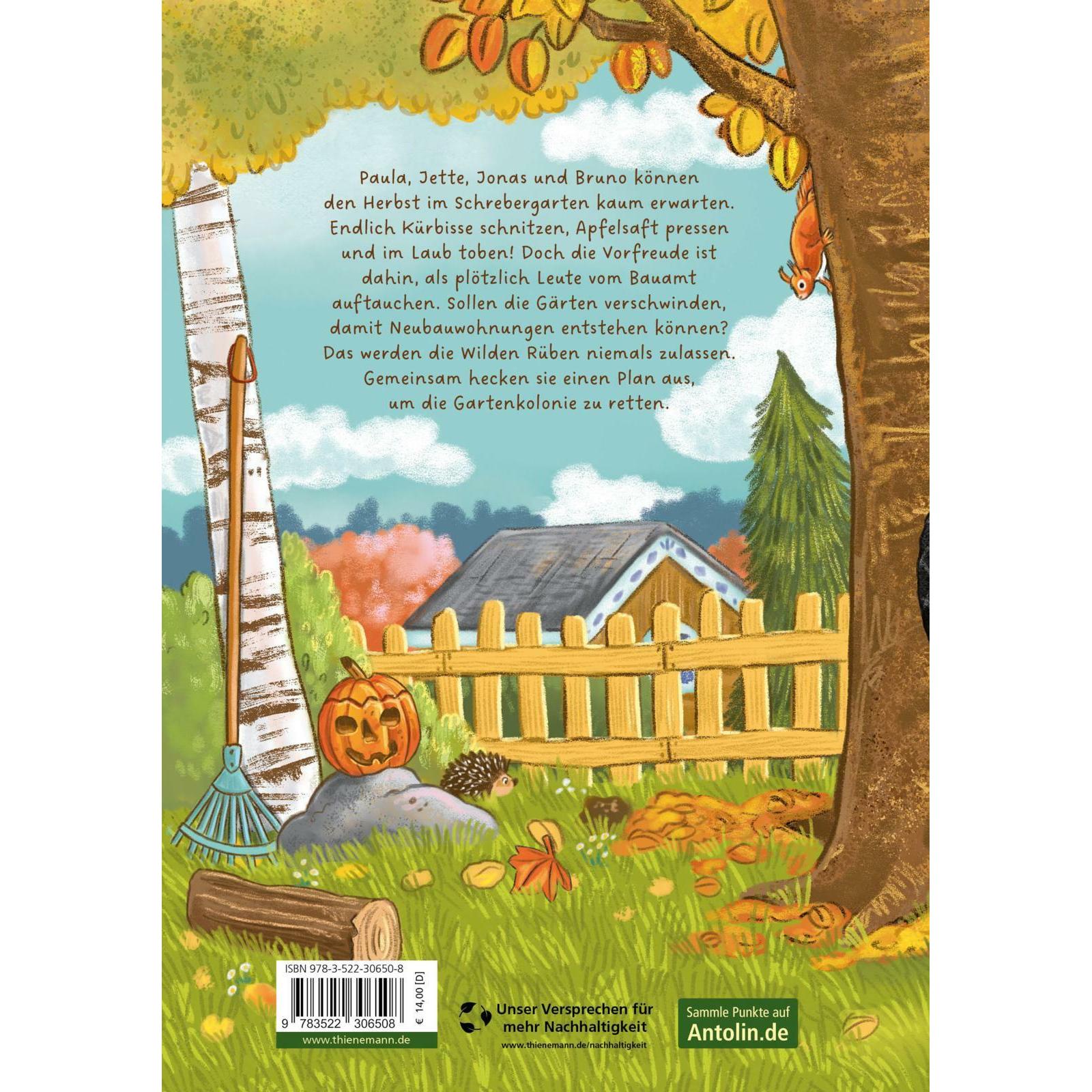 Thumbnail - Die Wilden Rüben 3: Garten Nr. 8 in Gefahr, Kinderbücher von Dorthe Voss