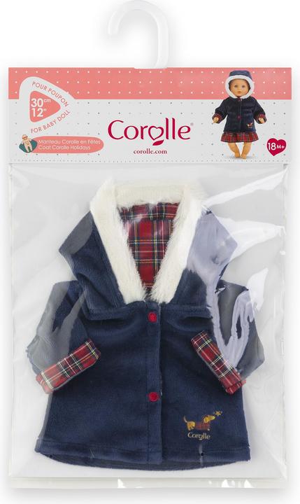 Actual product image Corolle MPP 30cm coat, holidays