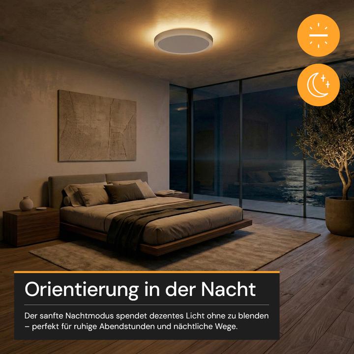 Produktbild Enovalite Ferngesteuertes LED CCT-Panel, rund (4200 lm)