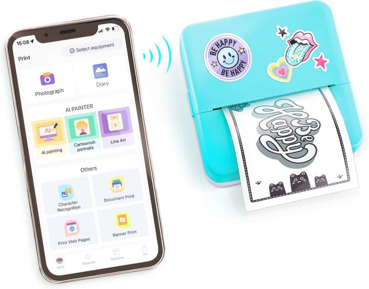Productafbeelding Canal Toys Instant Pocket Printer (USB-C)