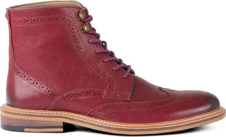 Image du produit Joe Browns Red Leather Brogue Boots (43)