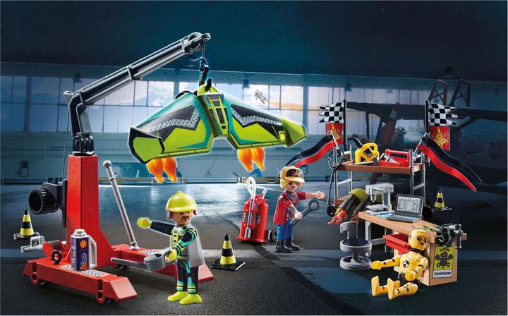Actual product image Playmobil 70834 Air Stuntshow Service Station (70834, Playmobil stunt show)