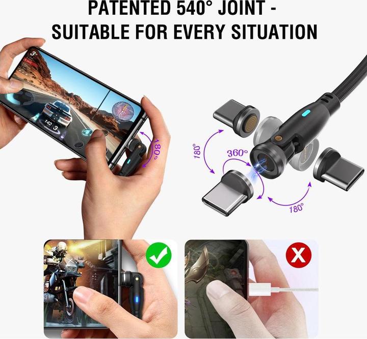 Actual product image 4smarts USB A – USB C (1.80 m, USB 2.0, 100 W)