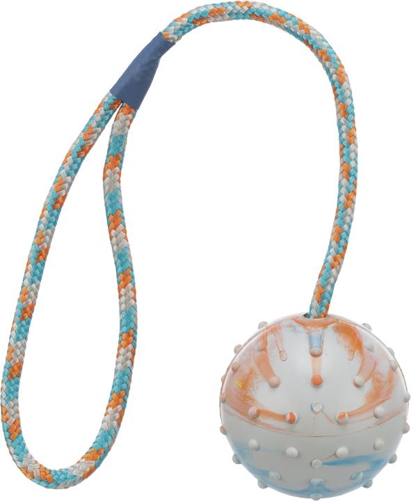 Produktbild Trixie Ball am Seil D=6cm/30cm (Ballspielzeug Hund)